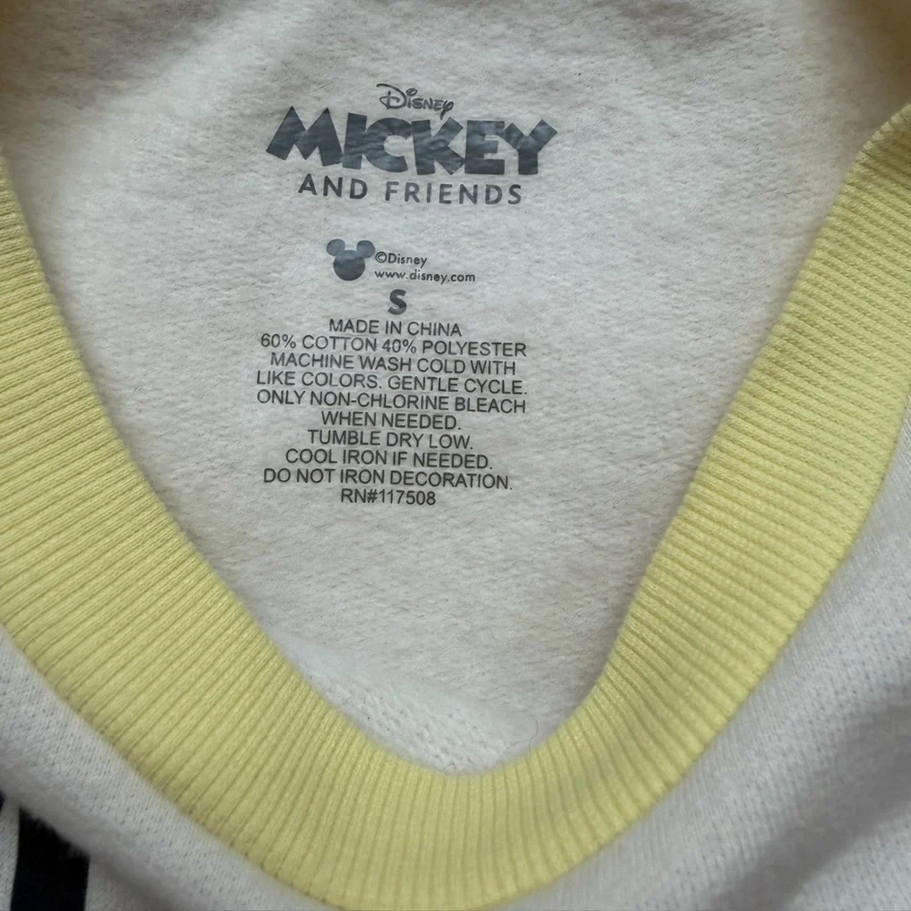 Disney cream crewneck